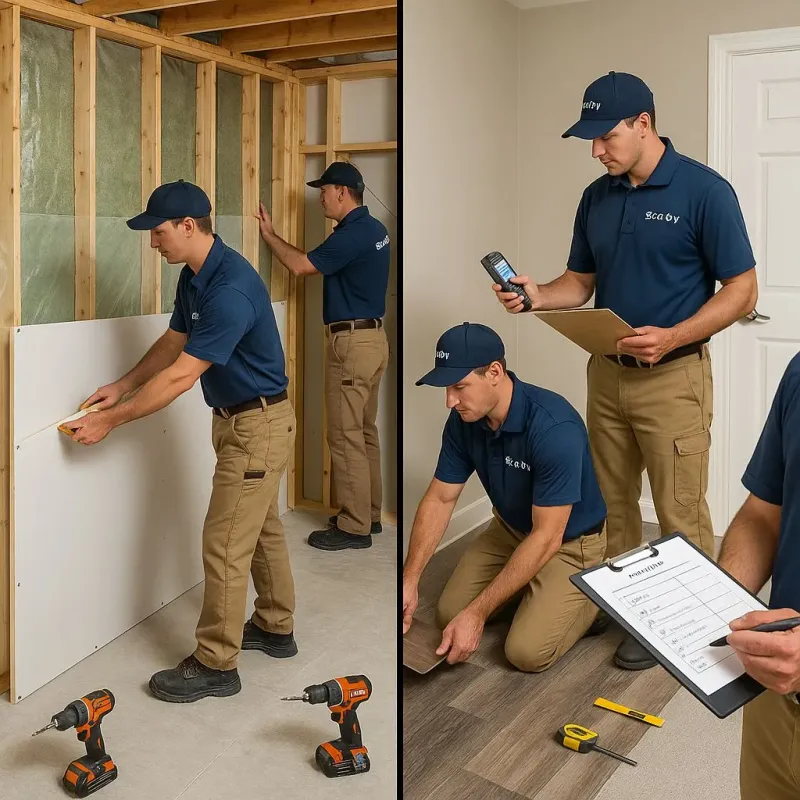Repairs and Reconstruction process in Sioux City, IA